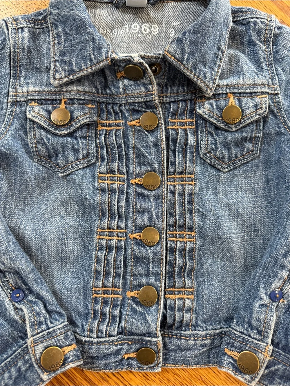 Baby Gap Denim/Jean Jacket. Size 3 Years. Like New Condition.